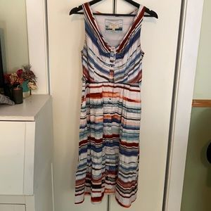Fun Colorful Anthropologie Cocktail Dress